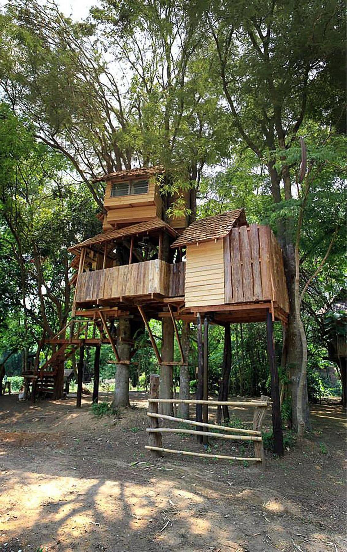 Rabeang Pasak Treehouse Resort Chiang Mai Esterno foto