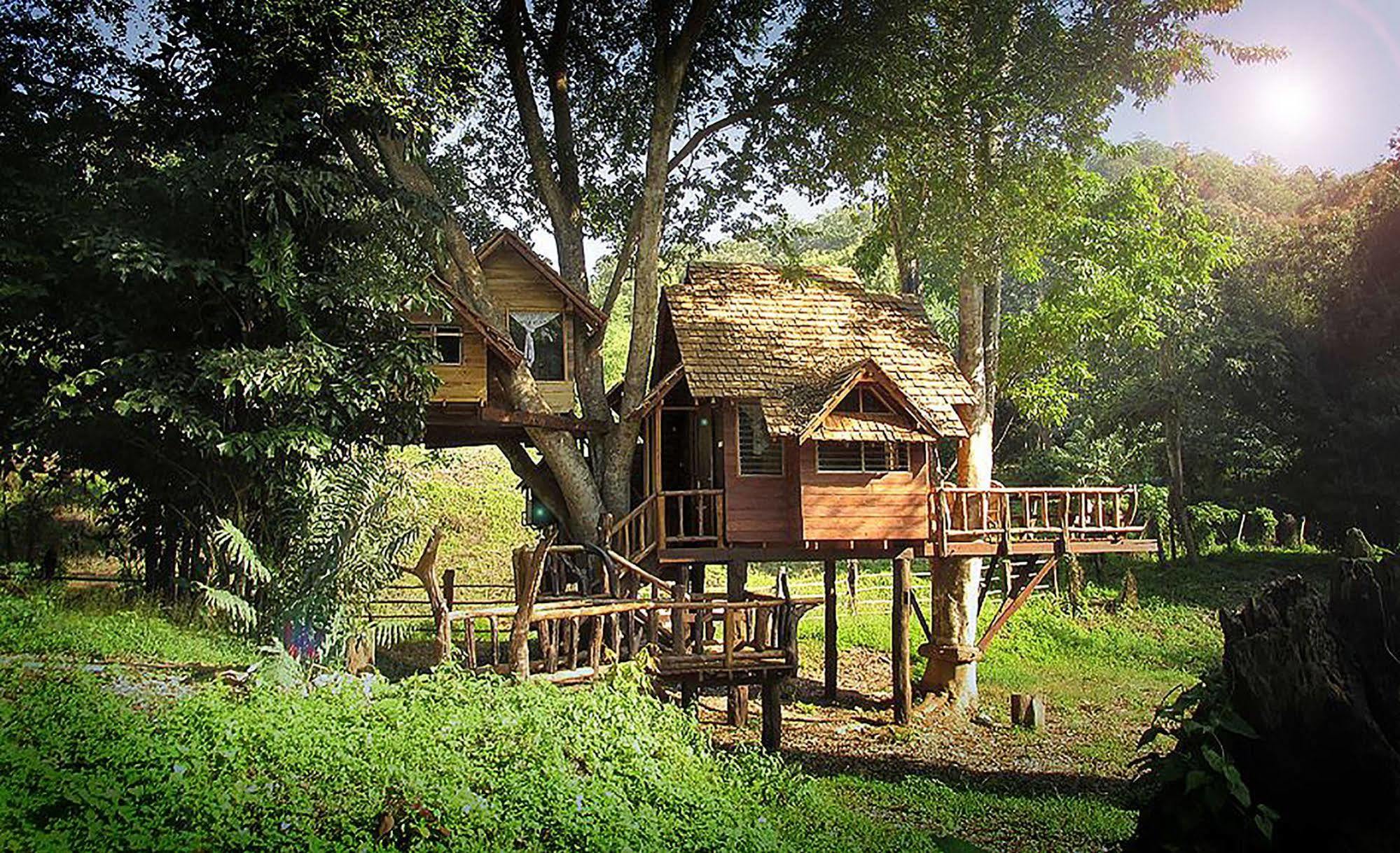 Rabeang Pasak Treehouse Resort Chiang Mai Esterno foto
